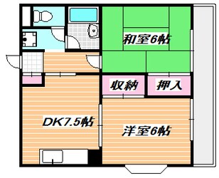 新潮通り一番館の物件間取画像